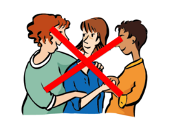 Freundinnen nicht treffen