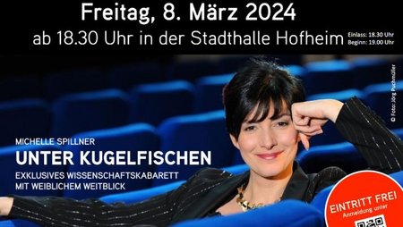 Plakat zur großen Veranstaltung zum Weltfrauentag im Main-Taunus-Kreis